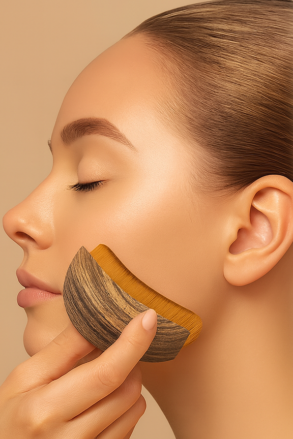 ChiselGlow™ Lymphatic Contour Brush