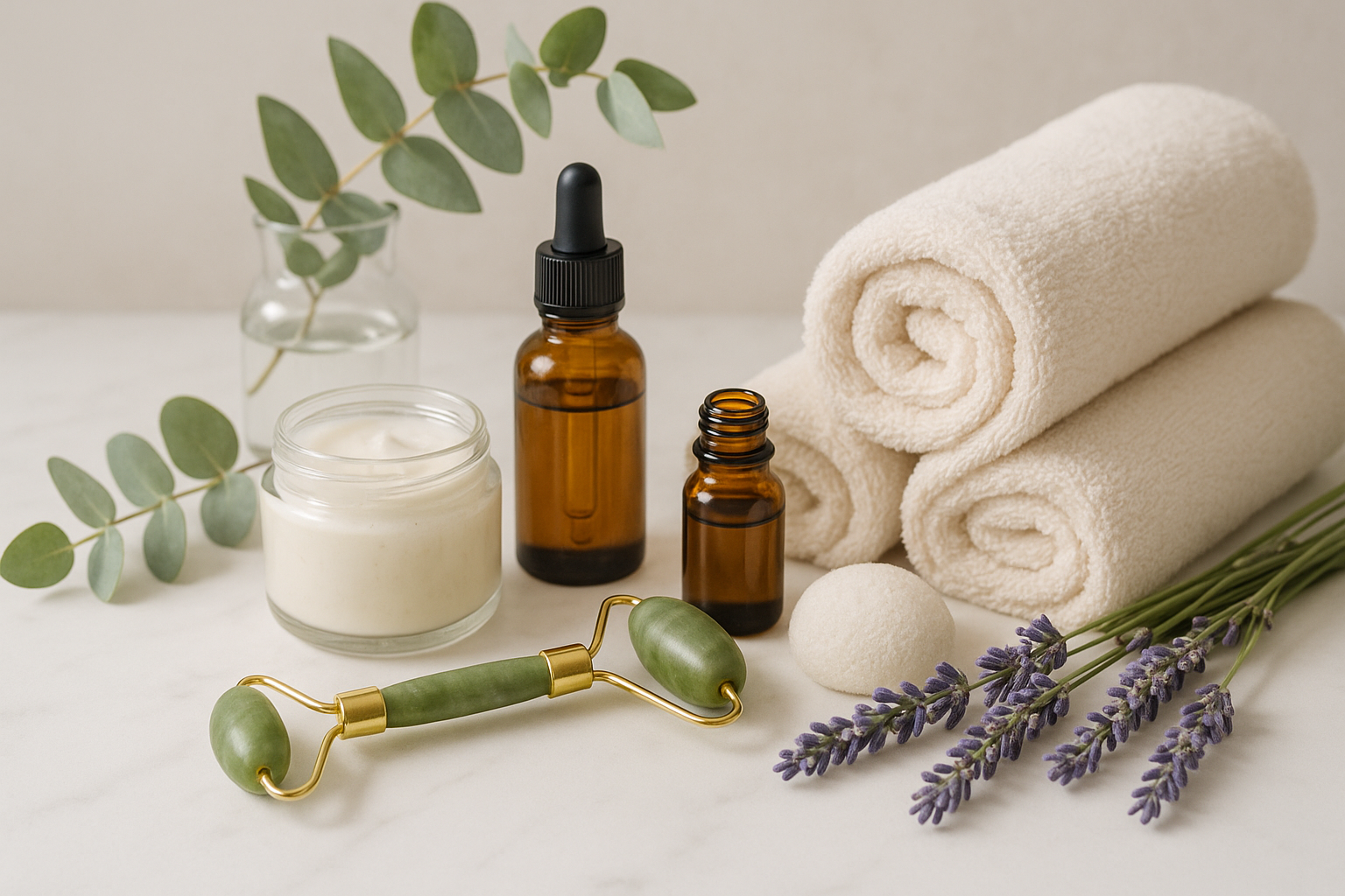create me a health and beauty related image